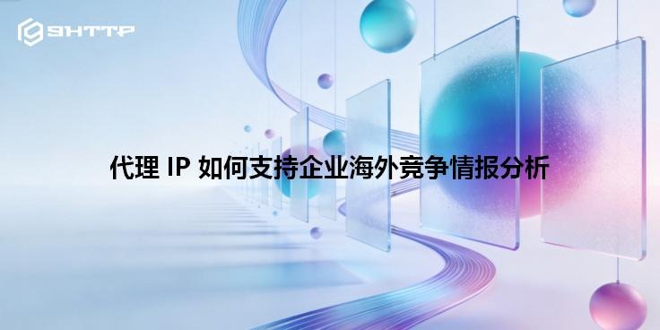 代理 IP 如何支持企业海外竞争情报分析