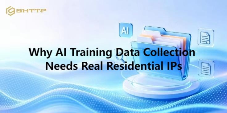 Why AI Training Data Collection Needs Real Residential IPs